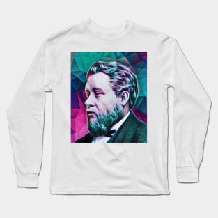 Charles Spurgeon Portrait | Charles Spurgeon Artwork 5 Long Sleeve T-Shirt